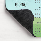 Horseback Riding 2025 Calendar Mousepad (Ecke)