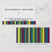 Horseblanket Colorbook Visitenkarte (Vorne/Hinten)