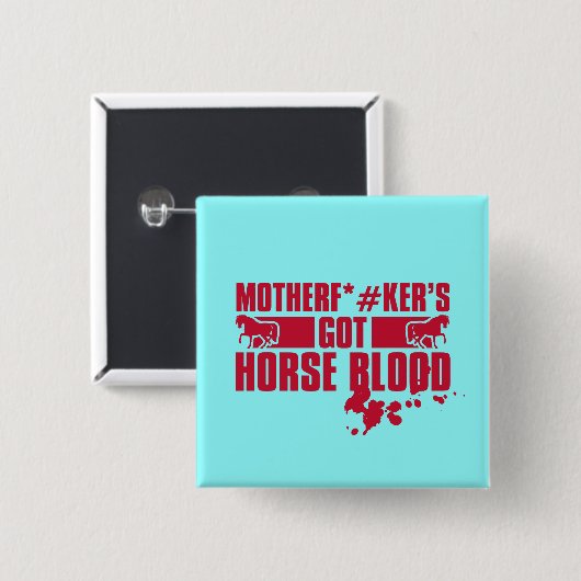 Horseblood Button (Vorne & Hinten)