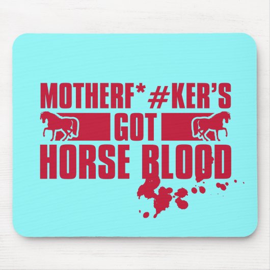 Horseblood Mousepad (Vorne)