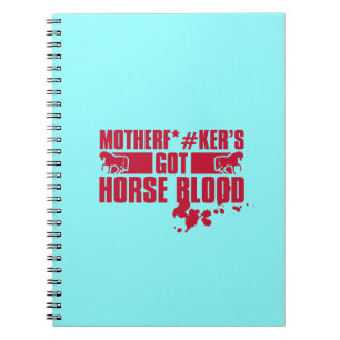 Horseblood Notizblock