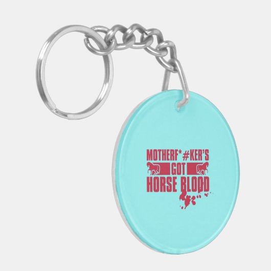 Horseblood Schlüsselanhänger (Vorderseite links)