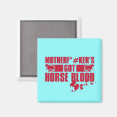 Horseblut Magnet (Vorderseite/Rückseite)