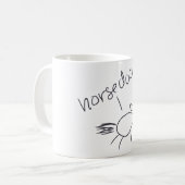HorseDog Kaffeetasse (Vorderseite Links)