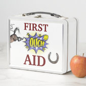 HORSEE ERSTE BEIHILFE KIT-KARTE METALL BROTDOSE (Beispiel)