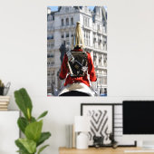 Horseguards im Dienst in London Poster (Heimbüro)