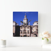 Horseguards Whitehall Quadratische Wanduhr (Zuhause)