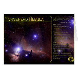 Horsehead Nebelfleck-Karte