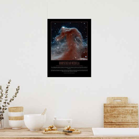 HORSEHEAD NEBULA - Hubble Poster (Küche)