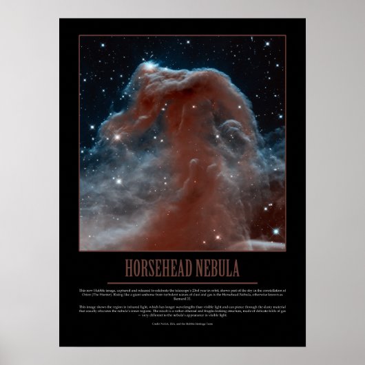 HORSEHEAD NEBULA - Hubble Poster (Vorne)