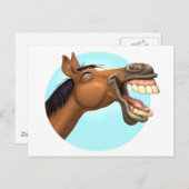 Horselaugh Postkarte (Vorne/Hinten)