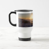 Horseneck Strandsnowy-Sonnenaufgang-Tasse Reisebecher (Links)
