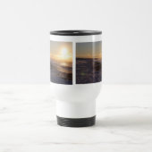 Horseneck Strandsnowy-Sonnenaufgang-Tasse Reisebecher (Mittel)