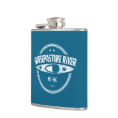 Horsepasta River North Carolina Kayaking Flachmann (Links)