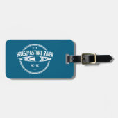 Horsepasta River North Carolina Kayaking Gepäckanhänger (Vorderseite horizontal)