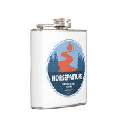 Horsepasta Wild und Landschaftlicher Fluss North C Flachmann (Rechts)