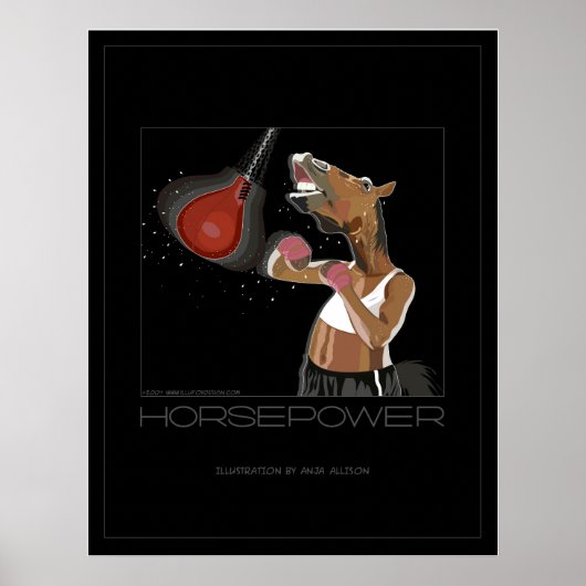 Horsepower Poster (Vorne)