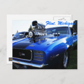 Horsepower Postkarte (Vorne/Hinten)