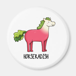 Horseradish Funny Horse Pub Magnet