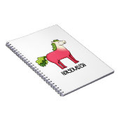 Horseradish Funny Horse Pub Notizblock (Rechte Seite)