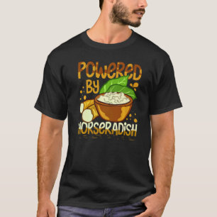Horseradish Sauce Cream Pflanze Rezept Root Fresh T-Shirt