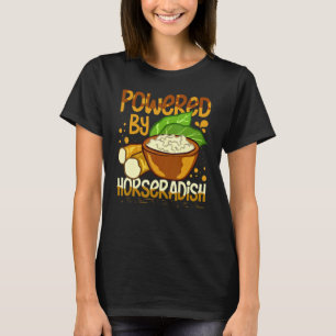 Horseradish Sauce Cream Pflanze Rezept Root Fresh  T-Shirt