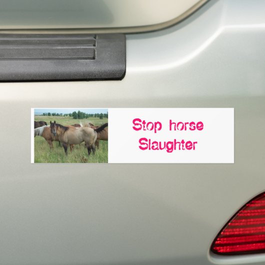horses_015, Endpferdgemetzel Autoaufkleber (Auf Auto)