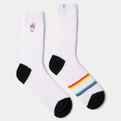 Horses Are In My DNA Rainbow Crew Socks Socken (Rechts)