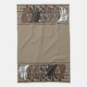 Horses by figdewdrop kitchen towel  geschirrtuch (Vertikal)