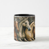 Horses coffee mug tasse (Zentrum)