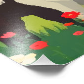 HORSES-FAMILIE. FOTODRUCK (Ecke)