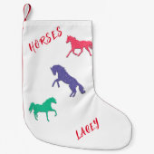 HORSES KIDS/MÄDCHEN Weihnachten Strumpf Kleiner Weihnachtsstrumpf (Vorderseite)