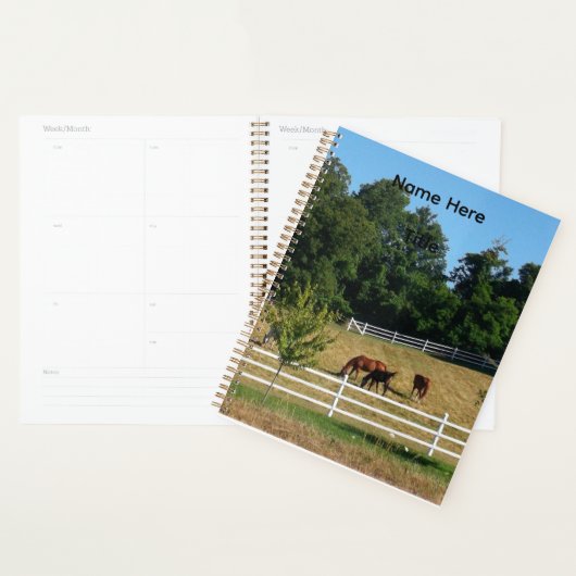 Horses Notebook Planer (Anzeige)