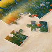 Horses on Farm Wildflower Meadow Puzzle (Seite)