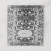 Horses – Pferde – gestaltbare Platzkarte Sitzkarte (Außenseite Aufgefaltet)