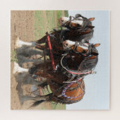 Horses Plowing Puzzle (Horizontal)