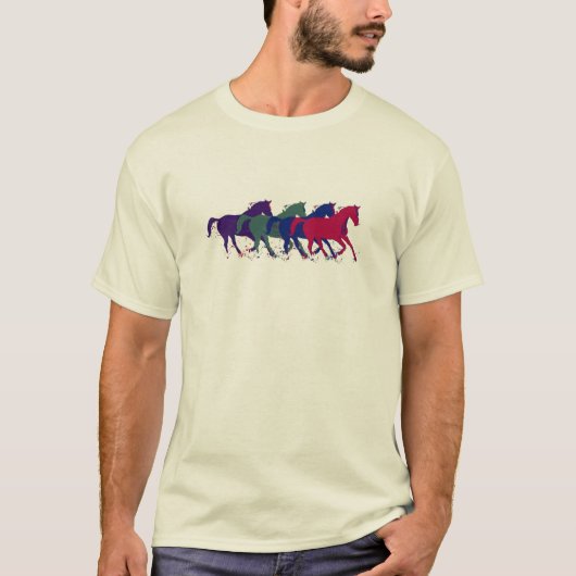 Horses T-Shirt (Vorderseite)