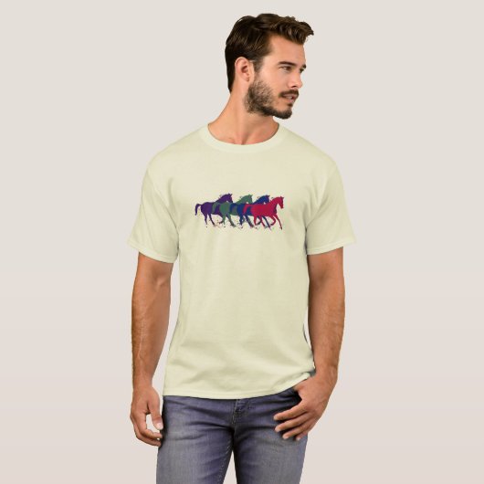Horses T-Shirt (Vorne ganz)