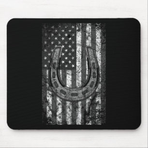 Horsescute Ss Niedlich Ss American Flag USA for Mousepad