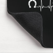 Horsescute Ss Niedlich Ss Barn Heartbeat Rid Mousepad (Ecke)