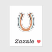 Horseshoe Aufkleber (Blatt)