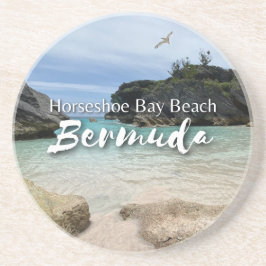 Horseshoe Bay Beach Bermuda Getränkeuntersetzer