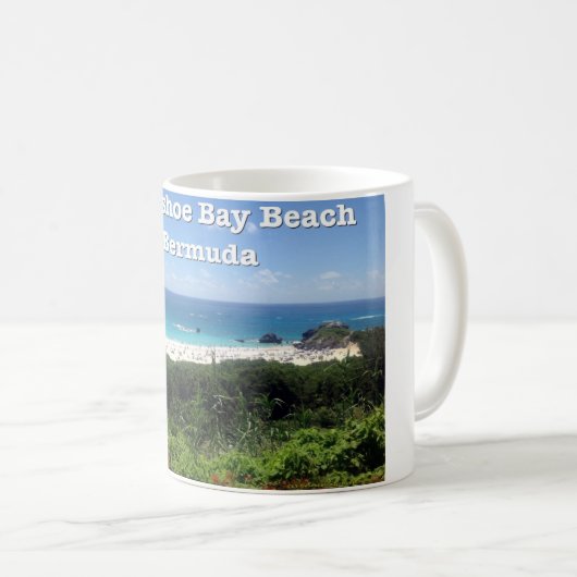 Horseshoe Bay Beach, Bermuda Kaffeetasse (VorderseiteRechts)