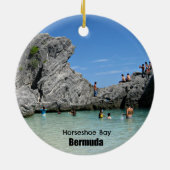 Horseshoe Bay, Bermuda Keramikornament (Hinten)