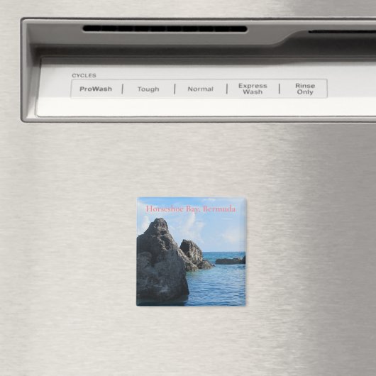 Horseshoe Bay Bermuda Magnet (In Situ (Geschirrspüler))