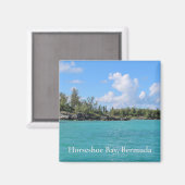 Horseshoe Bay Bermuda Magnet (Vorderseite/Rückseite)