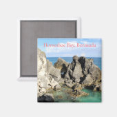 Horseshoe Bay Bermuda Magnet (Vorderseite/Rückseite)