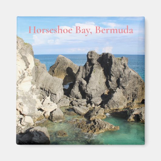 Horseshoe Bay Bermuda Magnet (Vorne)