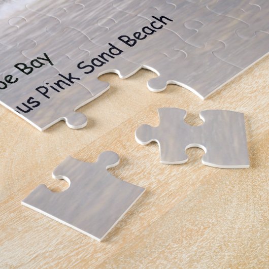 Horseshoe Bay, Bermudas berühmter Sandstrand in Ro Puzzle (Seite)