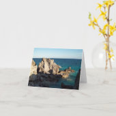 Horseshoe Beach auf den Felsen Karte (Gelbe Blume)